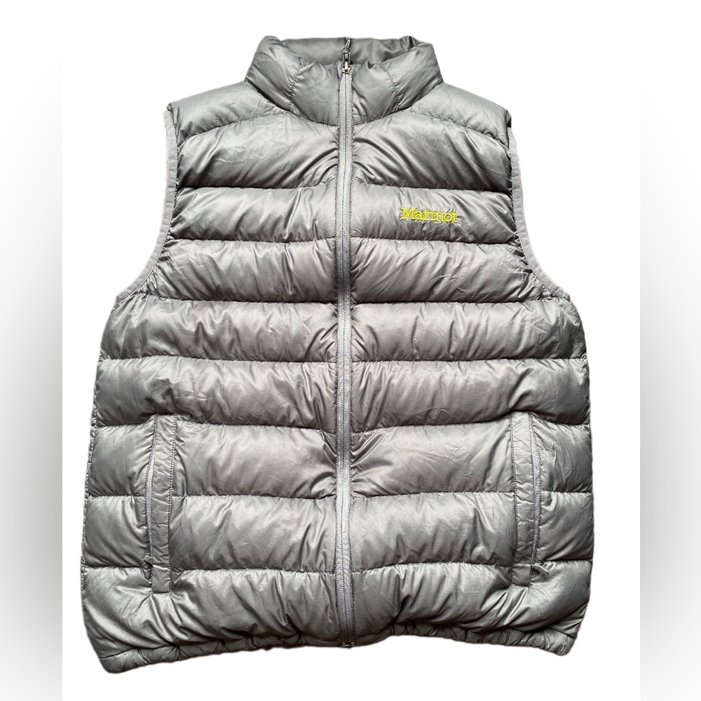 Marmot Gray Quilted Vest